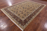 Persian Hand Knotted Area Rug - 7' 9" X 10' 9" - Golden Nile