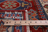Kazak Hand Knotted Wool Runner Rug - 2' 8" X 9' 9" - Golden Nile