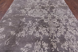 Grey Contemporary Handmade Wool Rug - 8' 0" X 9' 10" - Golden Nile