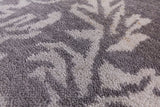 Grey Contemporary Handmade Wool Rug - 8' 0" X 9' 10" - Golden Nile