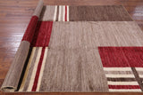 Persian Gabbeh Hand Knotted Wool Rug - 6' 10" X 9' 10" - Golden Nile