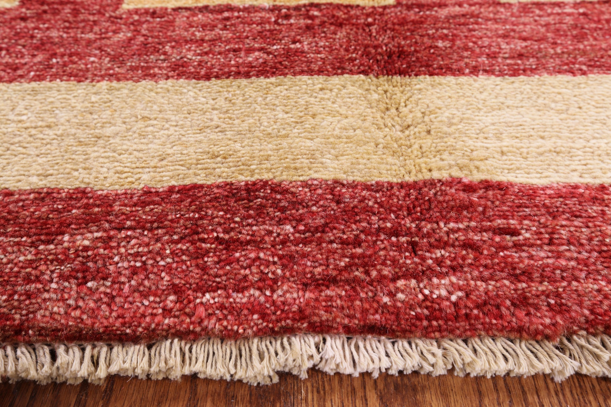 Persian Gabbeh Hand Knotted Wool Rug - 5' 7" X 8' 7" - Golden Nile