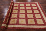 Persian Gabbeh Hand Knotted Wool Rug - 5' 7" X 8' 7" - Golden Nile