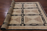 Gabbeh Oriental Handmade Rug - 5' 3" X 7' 6" - Golden Nile