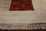 Tribal Gabbeh Handmade Wool Area Rug - 5' 1" X 7' 7" - Golden Nile