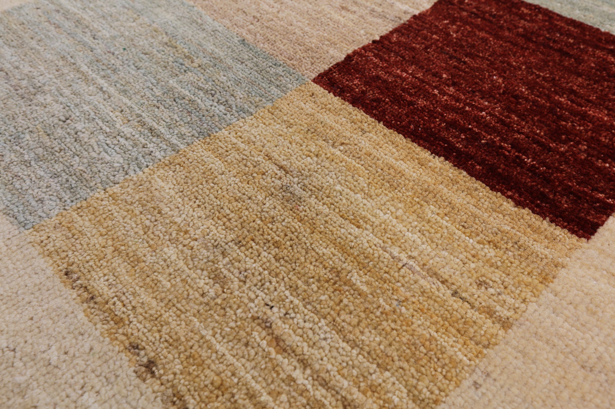 Persian Gabbeh Hand Knotted Wool Area Rug - 5' 6" X 7' 6" - Golden Nile