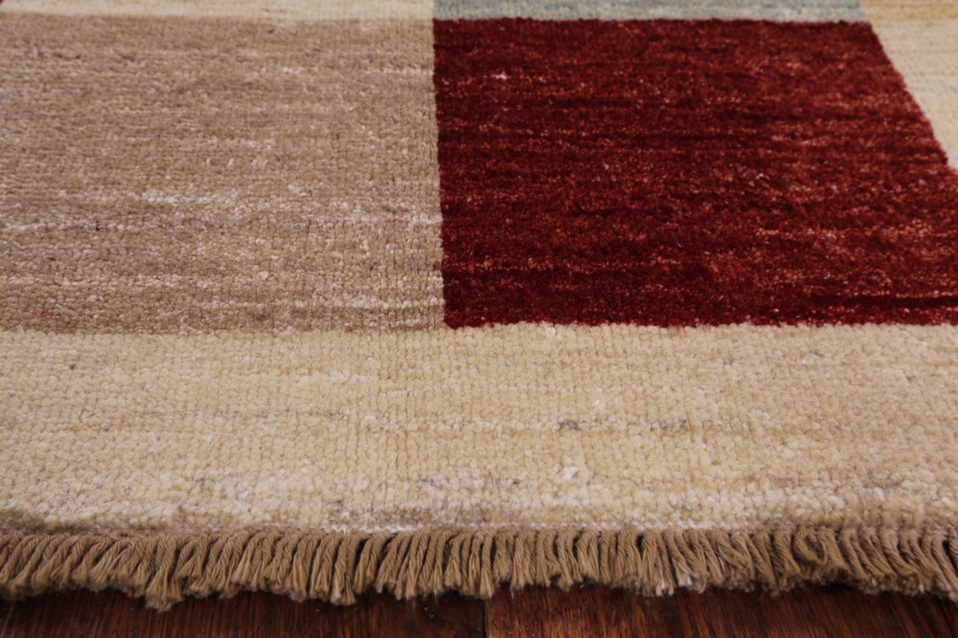 Persian Gabbeh Hand Knotted Wool Area Rug - 5' 6" X 7' 6" - Golden Nile