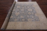 Peshawar Hand Knotted Wool Area Rug - 8' 3" X 9' 9" - Golden Nile