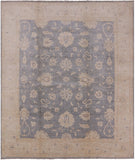 Peshawar Hand Knotted Wool Area Rug - 8' 3" X 9' 9" - Golden Nile