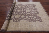 Peshawar Hand Knotted Wool Area Rug - 8' 2" X 9' 10" - Golden Nile