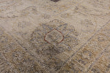 Peshawar Hand Knotted Wool Area Rug - 8' 2" X 9' 10" - Golden Nile