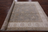 Peshawar Hand Knotted Wool Area Rug - 8' 0" X 9' 10" - Golden Nile