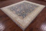 Peshawar Hand Knotted Wool Rug - 8' 4" X 9' 8" - Golden Nile