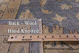 Peshawar Hand Knotted Wool Rug - 8' 4" X 9' 8" - Golden Nile