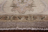 Grey Peshawar Handmade Wool Rug - 8' 2" X 9' 10" - Golden Nile