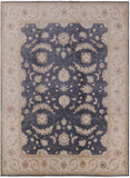 Peshawar Hand Knotted Wool Area Rug - 8' 9" X 11' 10" - Golden Nile