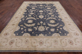 Peshawar Hand Knotted Wool Area Rug - 8' 9" X 11' 10" - Golden Nile