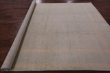 Chobi Peshawar Hand Knotted Wool Rug - 8' 1" X 9' 10" - Golden Nile