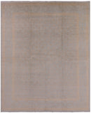 Chobi Peshawar Hand Knotted Wool Rug - 8' 1" X 9' 10" - Golden Nile