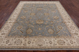 Chobi Peshawar Hand Knotted Wool Area Rug - 8' 3" X 9' 10" - Golden Nile