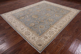 Chobi Peshawar Hand Knotted Wool Area Rug - 8' 3" X 9' 10" - Golden Nile