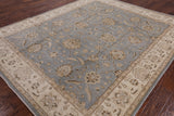 Chobi Peshawar Hand Knotted Wool Area Rug - 8' 3" X 9' 10" - Golden Nile