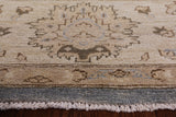 Chobi Peshawar Hand Knotted Wool Area Rug - 8' 3" X 9' 10" - Golden Nile
