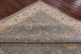 Chobi Peshawar Hand Knotted Wool Area Rug - 8' 3" X 9' 10" - Golden Nile