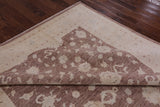 Chobi Peshawar Hand Knotted Wool Area Rug - 8' 1" X 10' 3" - Golden Nile
