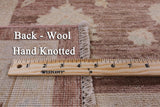 Chobi Peshawar Hand Knotted Wool Area Rug - 8' 1" X 10' 3" - Golden Nile