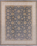 Peshawar Hand Knotted Wool Rug - 8' 2" X 9' 10" - Golden Nile