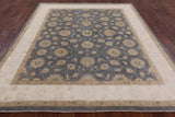 Peshawar Hand Knotted Wool Rug - 8' 2" X 9' 10" - Golden Nile