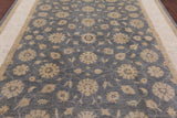 Peshawar Hand Knotted Wool Rug - 8' 2" X 9' 10" - Golden Nile