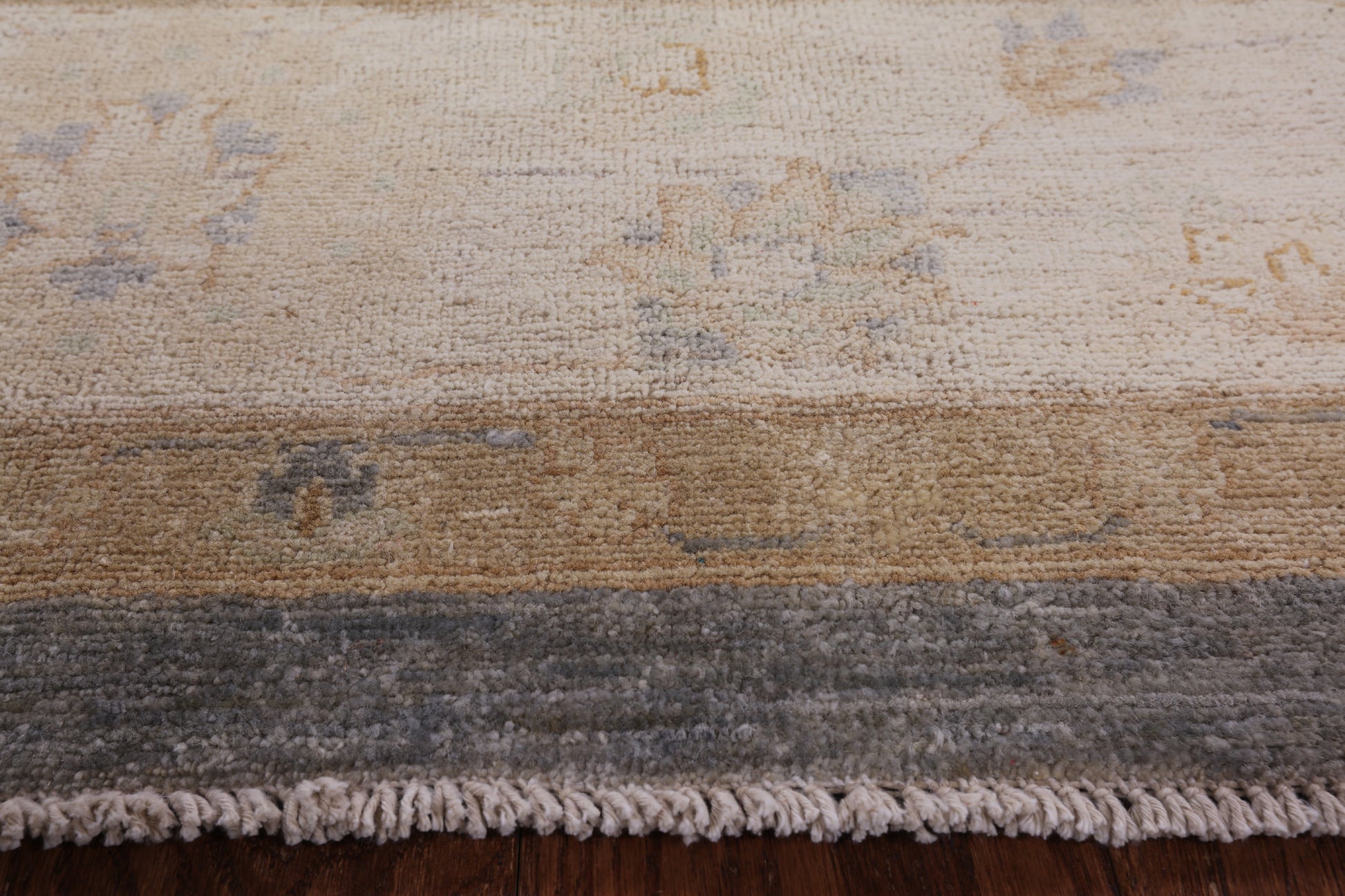 Peshawar Hand Knotted Wool Rug - 8' 2" X 9' 10" - Golden Nile