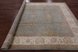 Chobi Peshawar Hand Knotted Wool Rug - 8' 1" X 10' 1" - Golden Nile