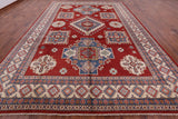 Kazak Hand Knotted Wool Rug - 10' 6" X 14' 9" - Golden Nile