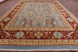 Persian Ziegler Hand Knotted Rug - 12' 2" X 16' 4" - Golden Nile