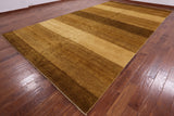 Persian Gabbeh Hand Knotted Wool Rug - 9' 2" X 16' 5" - Golden Nile