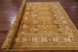 Chobi Peshawar Hand Knotted Wool Area Rug - 8' 2" X 9' 10" - Golden Nile