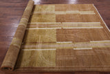 Tribal Gabbeh Hand Knotted Wool Area Rug - 6' 2" X 8' 10" - Golden Nile