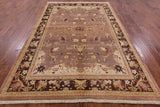 Peshawar Handmade Area Rug - 6' 3" X 9' 5" - Golden Nile