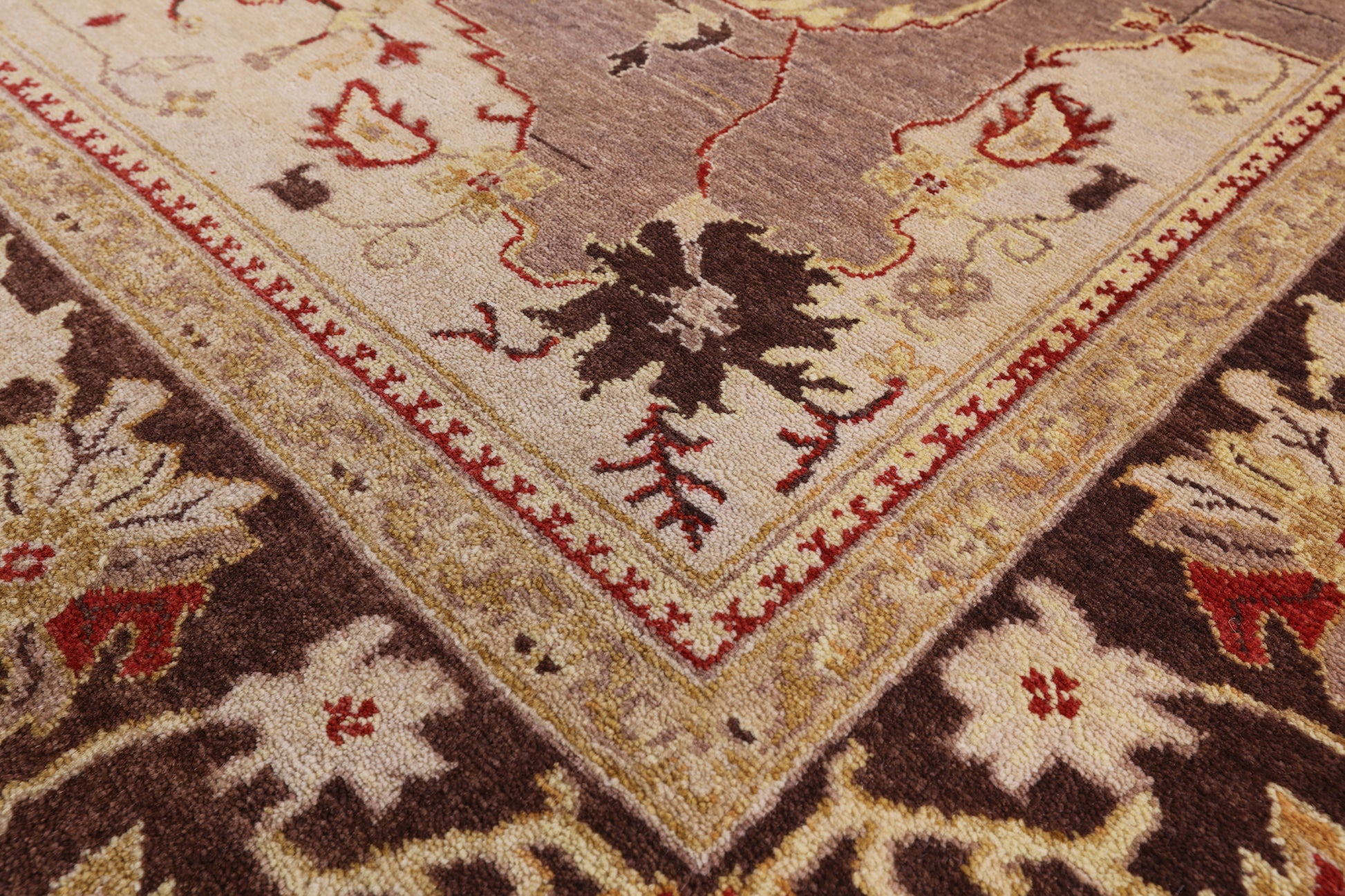 Peshawar Handmade Area Rug - 6' 3" X 9' 5" - Golden Nile