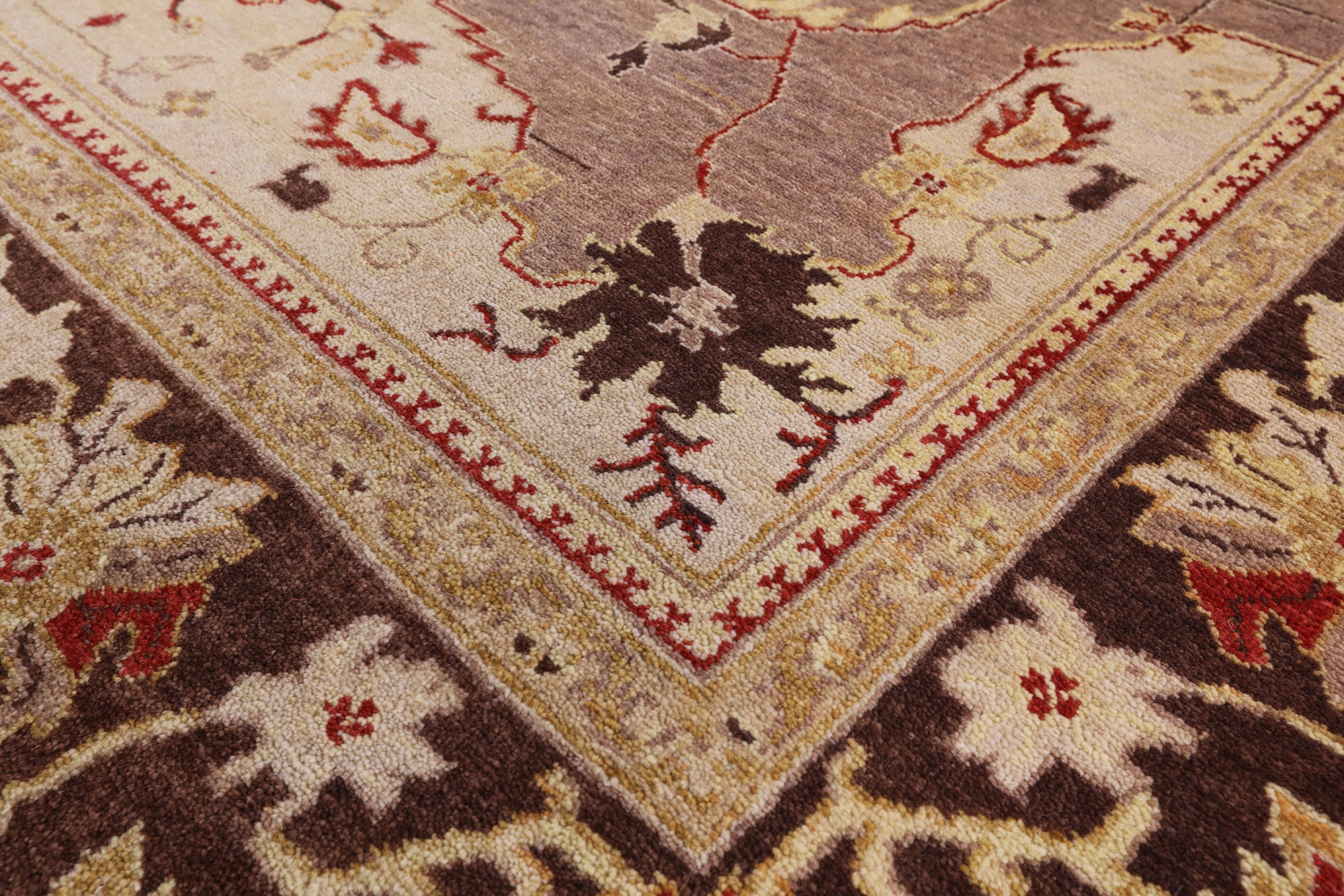 Peshawar Handmade Area Rug - 6' 3" X 9' 5" - Golden Nile