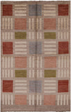 Tribal Gabbeh Hand Knotted Wool Rug - 5' 7" X 8' 8" - Golden Nile