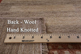 Tribal Gabbeh Hand Knotted Wool Rug - 5' 7" X 8' 8" - Golden Nile