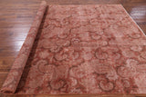William Morris Handmade Wool & Silk Rug - 7' 9" X 9' 9" - Golden Nile
