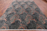 William Morris Hand Knotted Wool & Silk Rug - 9' 10" X 13' 7" - Golden Nile