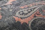 William Morris Hand Knotted Wool & Silk Rug - 9' 10" X 13' 7" - Golden Nile