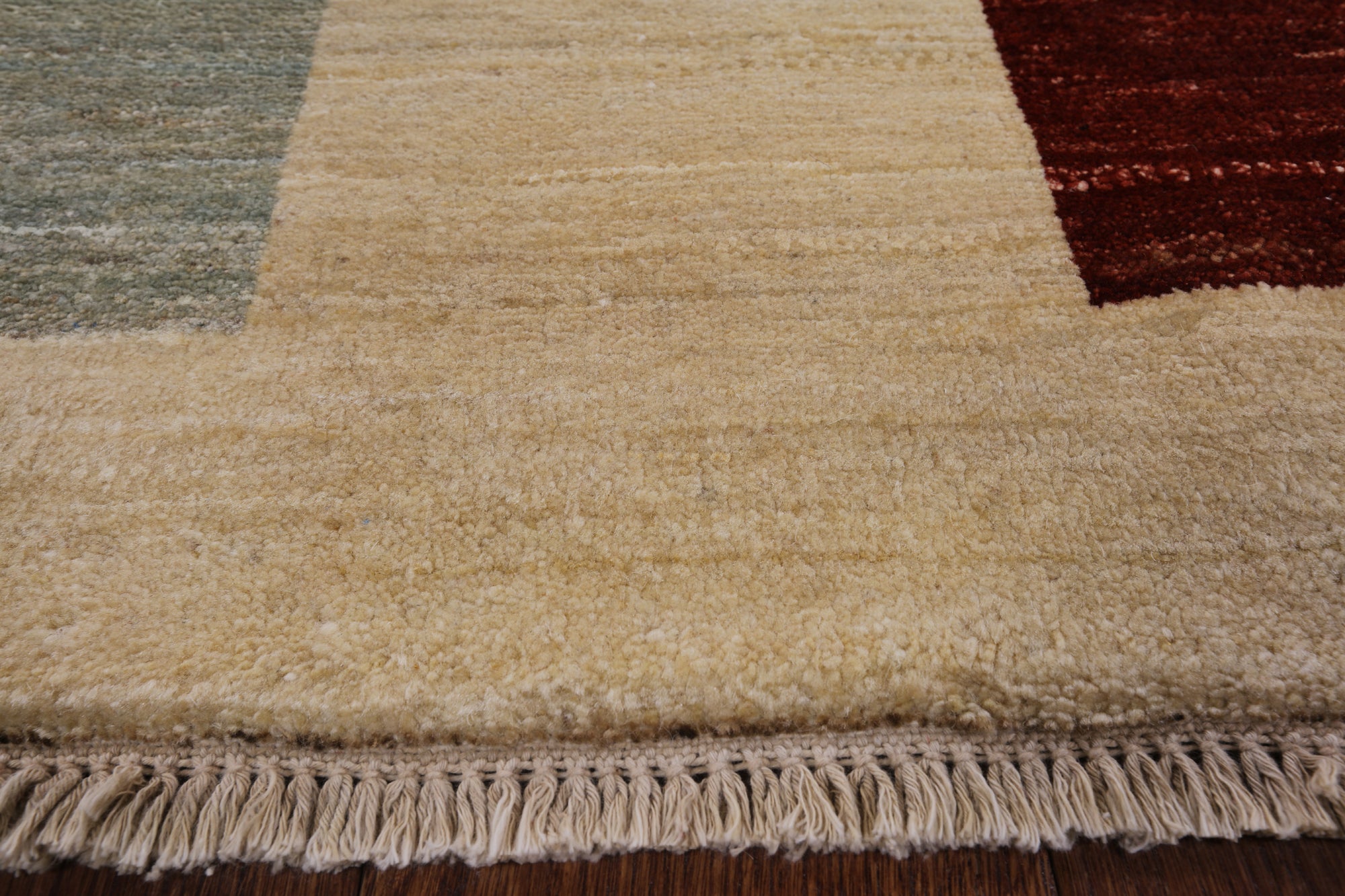Persian Gabbeh Hand Knotted Wool Area Rug - 5' 7" X 7' 9" - Golden Nile