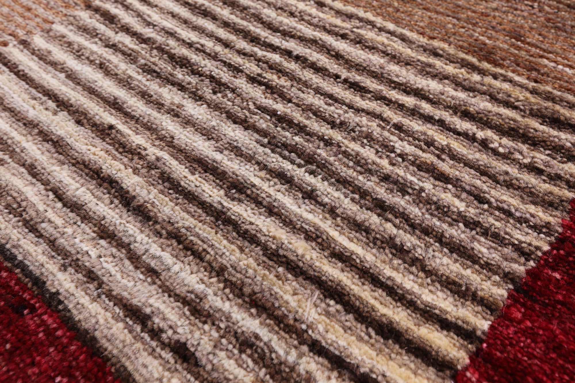 Persian Gabbeh Hand Knotted Wool Area Rug - 6' 3" X 9' 0" - Golden Nile